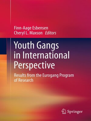 cover image of Youth Gangs in International Perspective